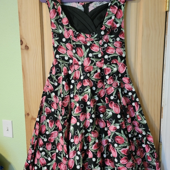 Maggie Tang vintage dress tulip print - Picture 4 of 5